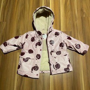 Baby/toddler warm rain coat